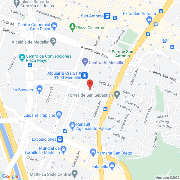 Mapa de Restaurante Marchal