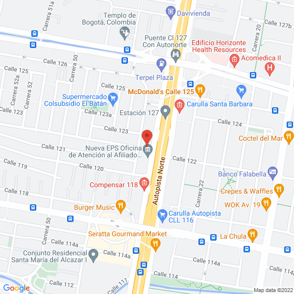Mapa de Quick Technical Service S.A.S.