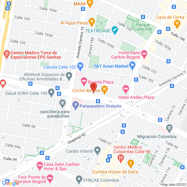 Mapa de Quideca S.A.