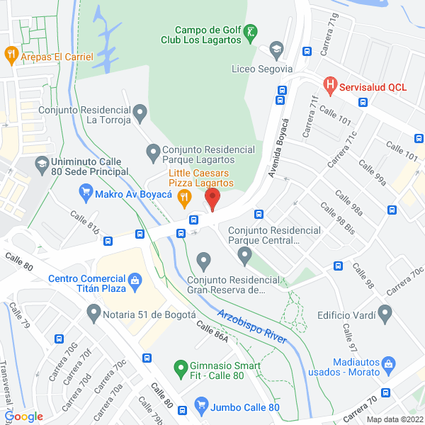Mapa de Quimerco S.A.