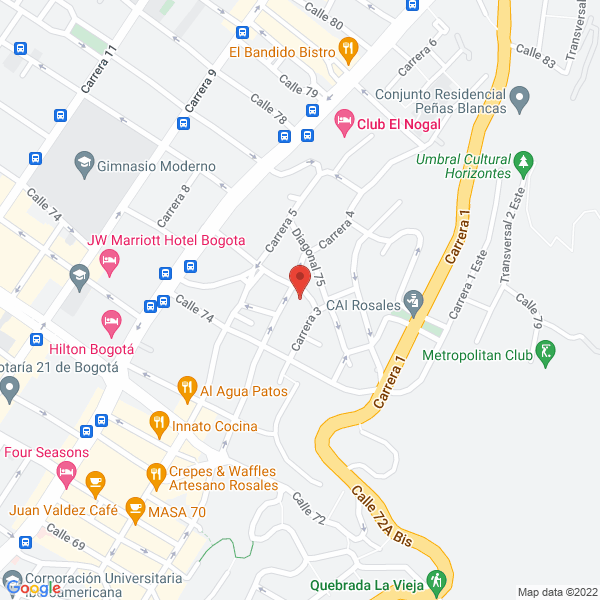 Mapa de Quimica Anders Colombia S.A.S.