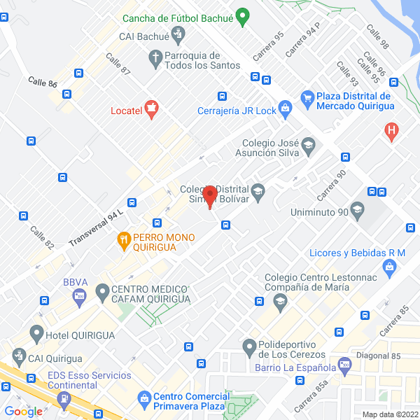 Mapa de Químicos Faraday Ltda.
