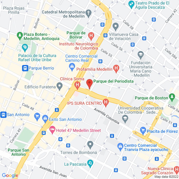 Mapa de Riorepuestos