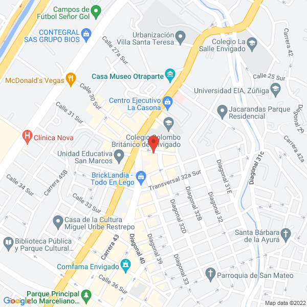 Mapa de Ristorante Valenti