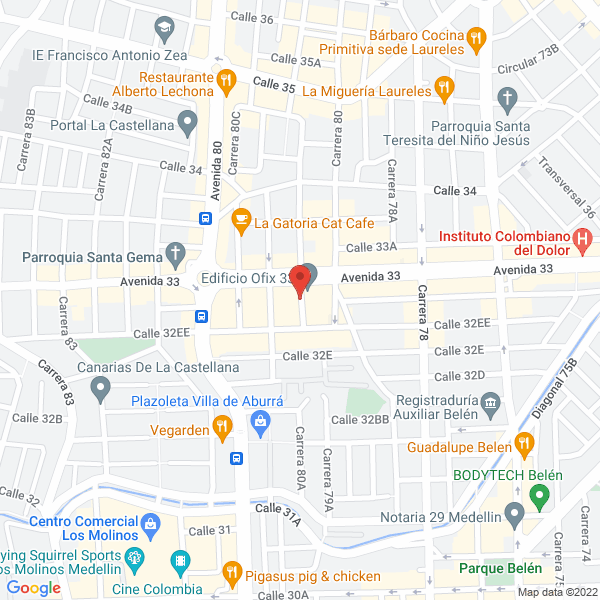Mapa de Rivera Gallego Jaime