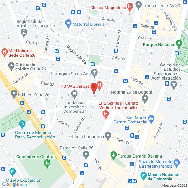 Mapa de Robotika S.A.S.