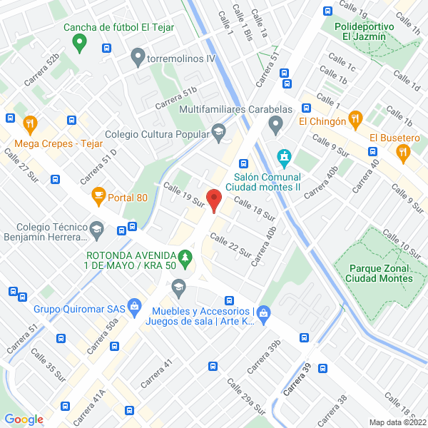 Mapa de Sport Wash