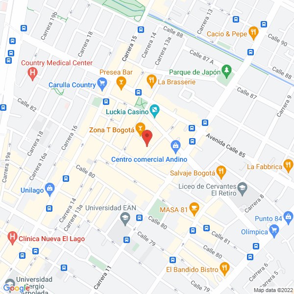 Mapa de Sagafredo