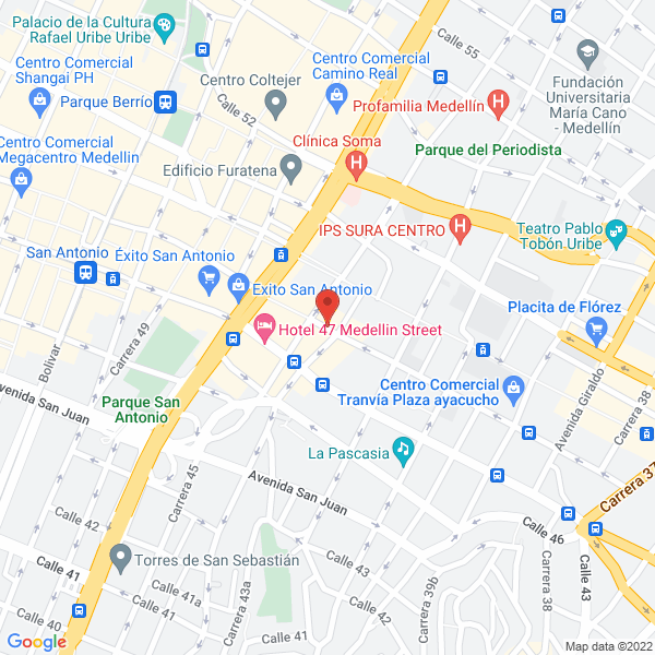Mapa de Sala De Belleza Onix