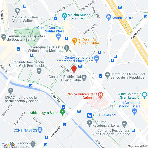 Mapa de Cosmopolitan Look