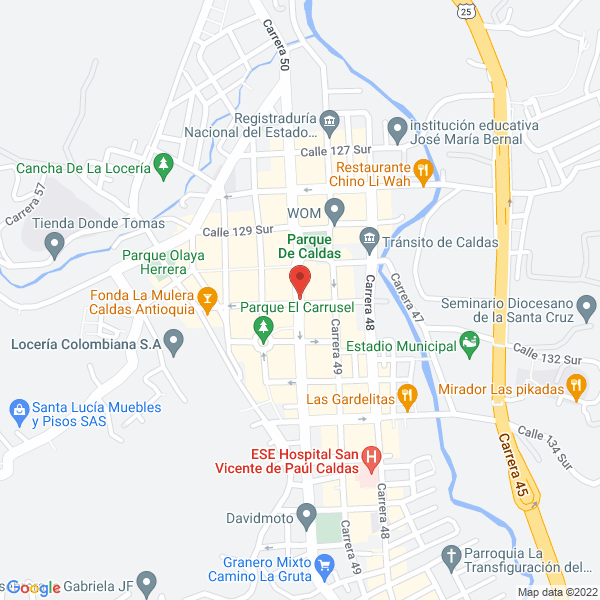 Mapa de Policlínico Sur S.A