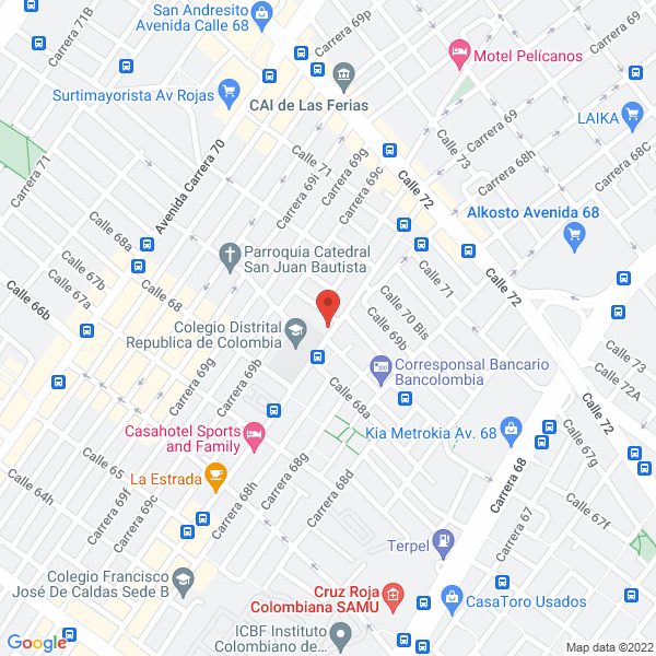 Mapa de Servialimentos Y Aseo S.A.S.