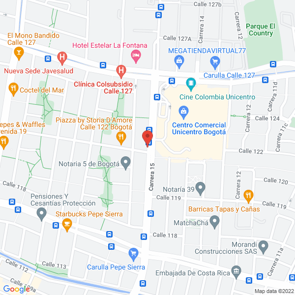 Mapa de Services And Suppliers Administration S.A.S.