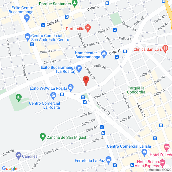 Map of Servicio Automotriz Lauricar