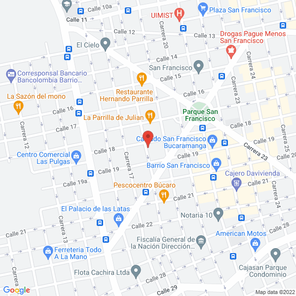 Map of Servicios Automotriz Sora Hnos.