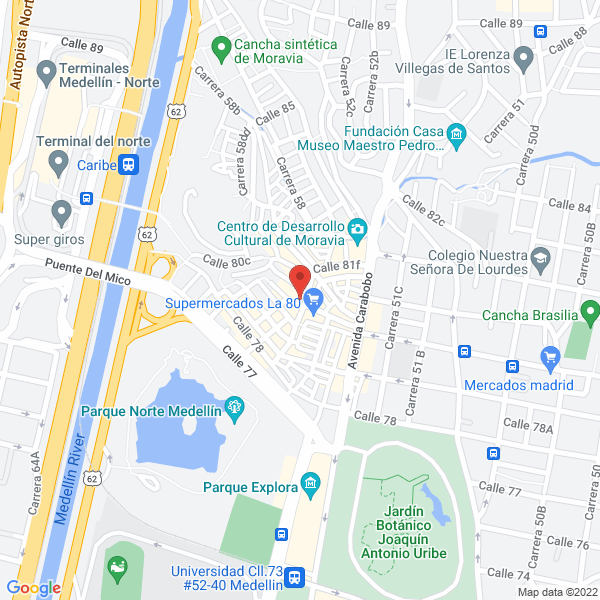 Mapa de Servicio De Corte Textil Diego