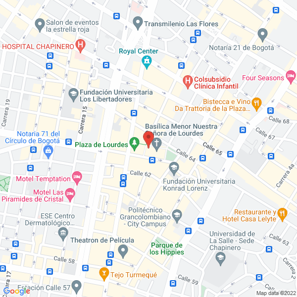 Mapa de San Lazaro