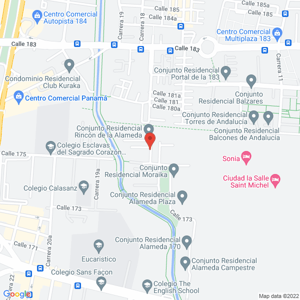 Mapa de San Pedro Construcciones S.A.S.