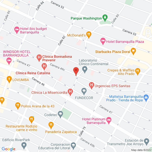 Map of Servimédikal Ltda