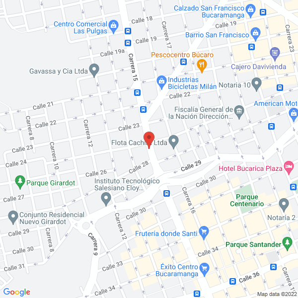 Map of Servimopar & Cía. Ltda.