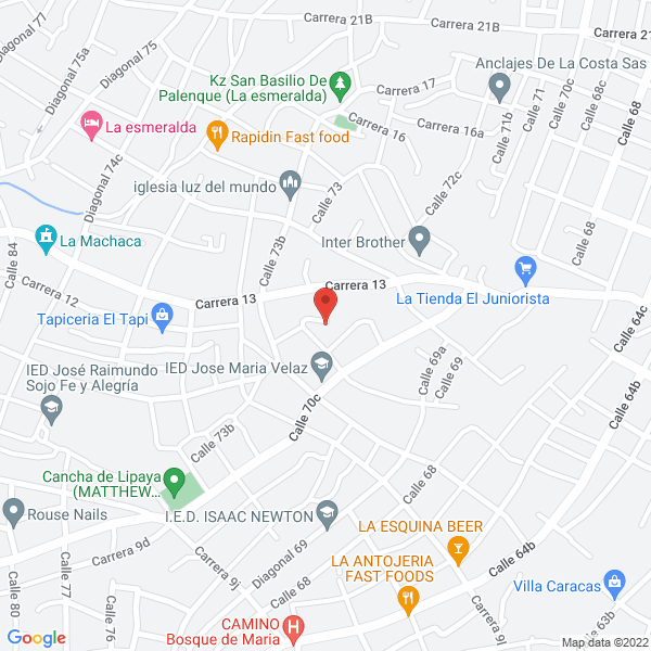 Map of Servingfibras