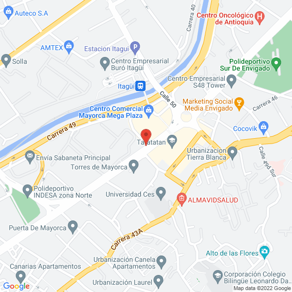 Mapa de Servipáramo S.A.