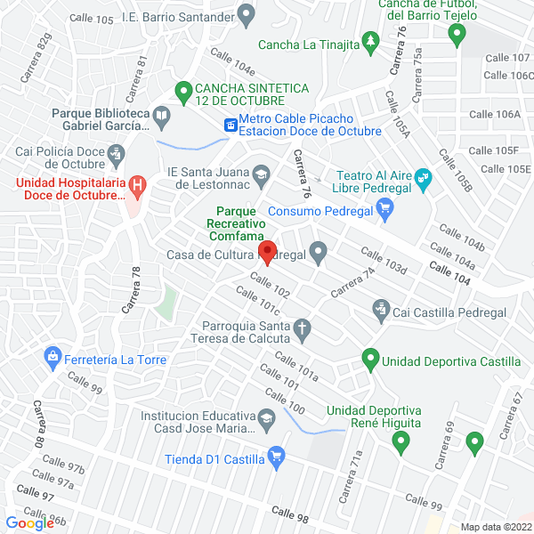 Mapa de Servipisos Y Cristalizados