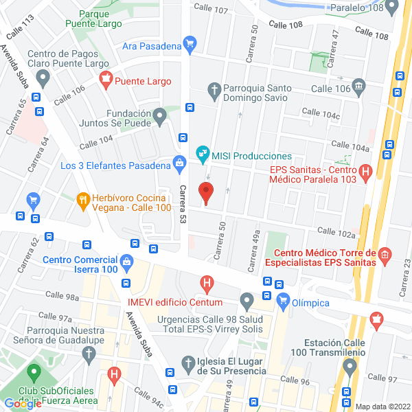 Mapa de Si Soluciones Integrales S.A.S.