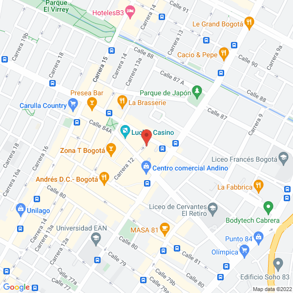 Mapa de Salazar Y Asociados Abogados S.A.