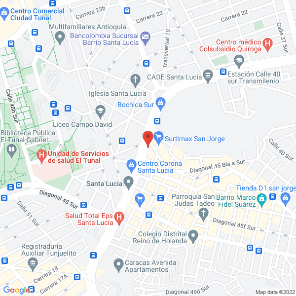 Mapa de Salcedo Mauricio