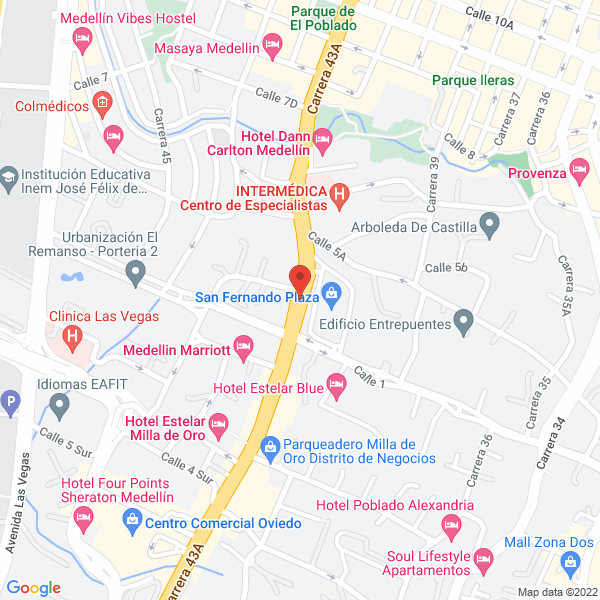 Mapa de Pérez Giraldo Jhon Jairo