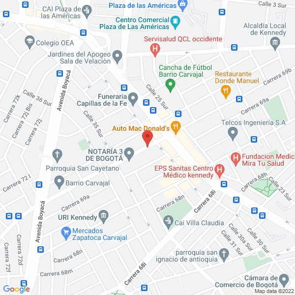 Mapa de Perfilaminas Ferretería Ltda