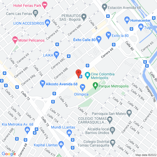 Mapa de Pidefarma