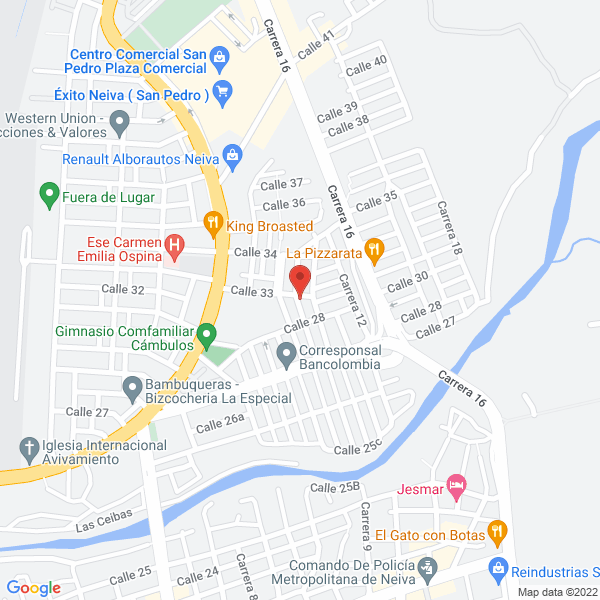 Map of Supermercado Cinco Menos