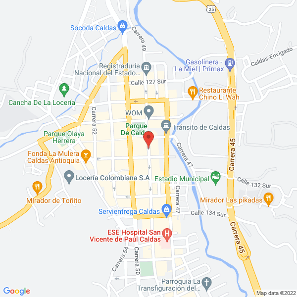 Mapa de Supermercado El Canasto Basico
