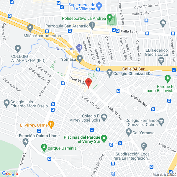 Mapa de Supermercado La Economia Cc