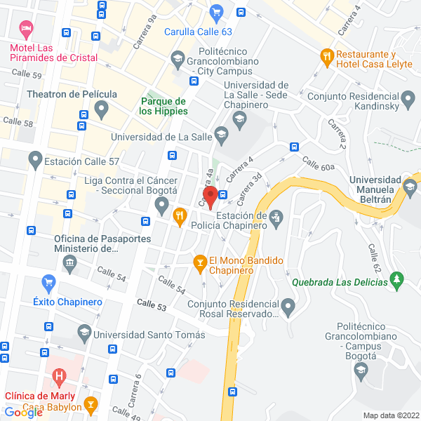 Mapa de Supermercado San Francisco