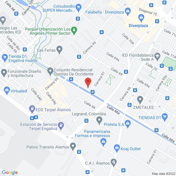 Mapa de Supermercado Surpertiendas