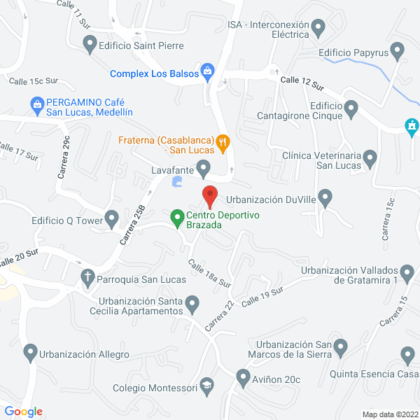 Mapa de Santos Mobiliario