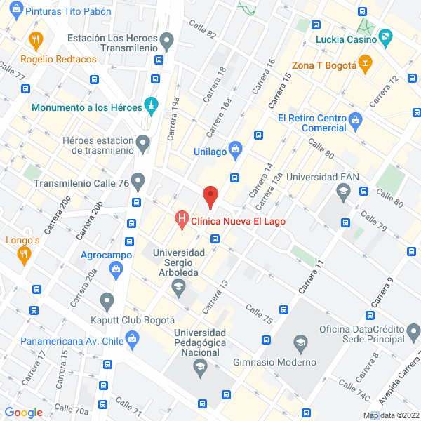 Mapa de Seguridad Andes De Colombia Ltda.