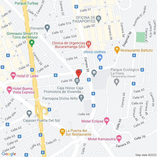 Map of Seguridad Armada Co'Es Ltda