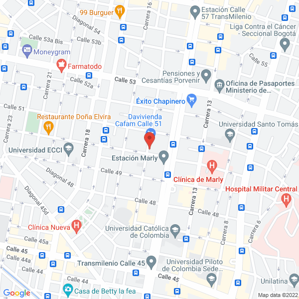 Mapa de Supermercado Frutas Y Verduras