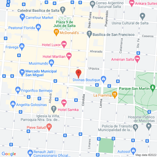 Map of Santeria el Cabure
