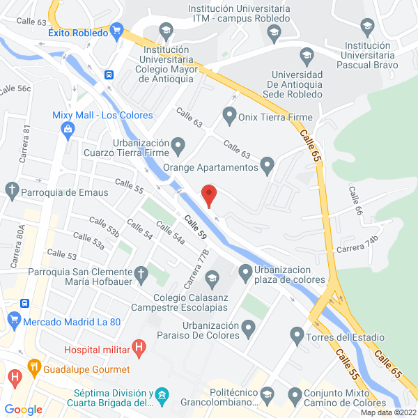 Mapa de Supermercado La Iguana