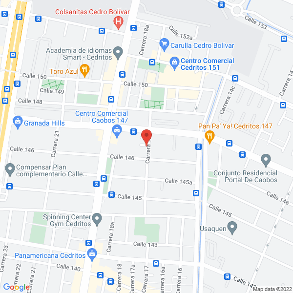 Mapa de Supermercado Los Caobos