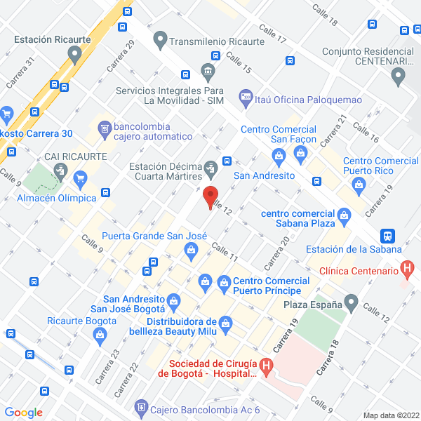 Mapa de Surtifiltros Y Mecanizados