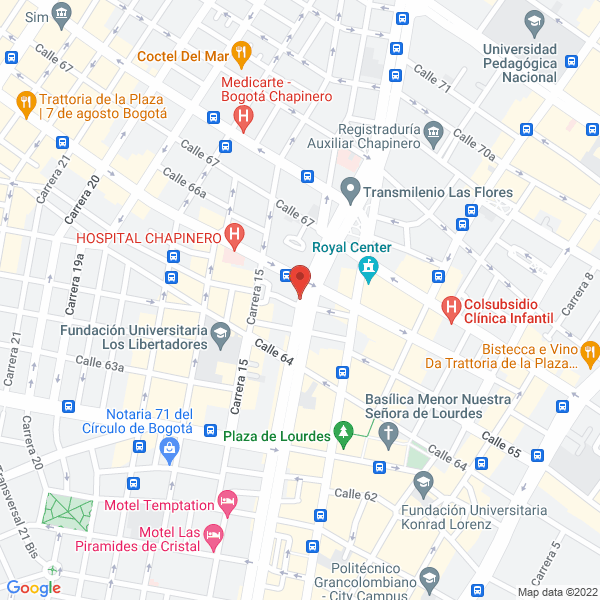 Mapa de Surtiluz E Iluminacion S.A.S.