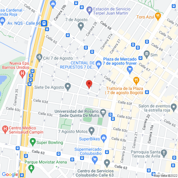 Mapa de Sus Filtros A/C Ltda.