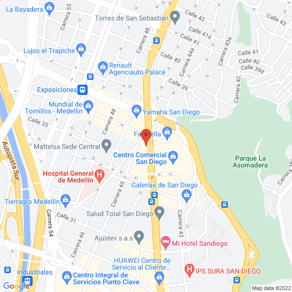Mapa de Samein