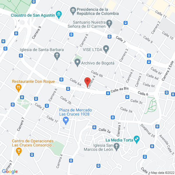 Mapa de Tintas Especiales S.A.S.